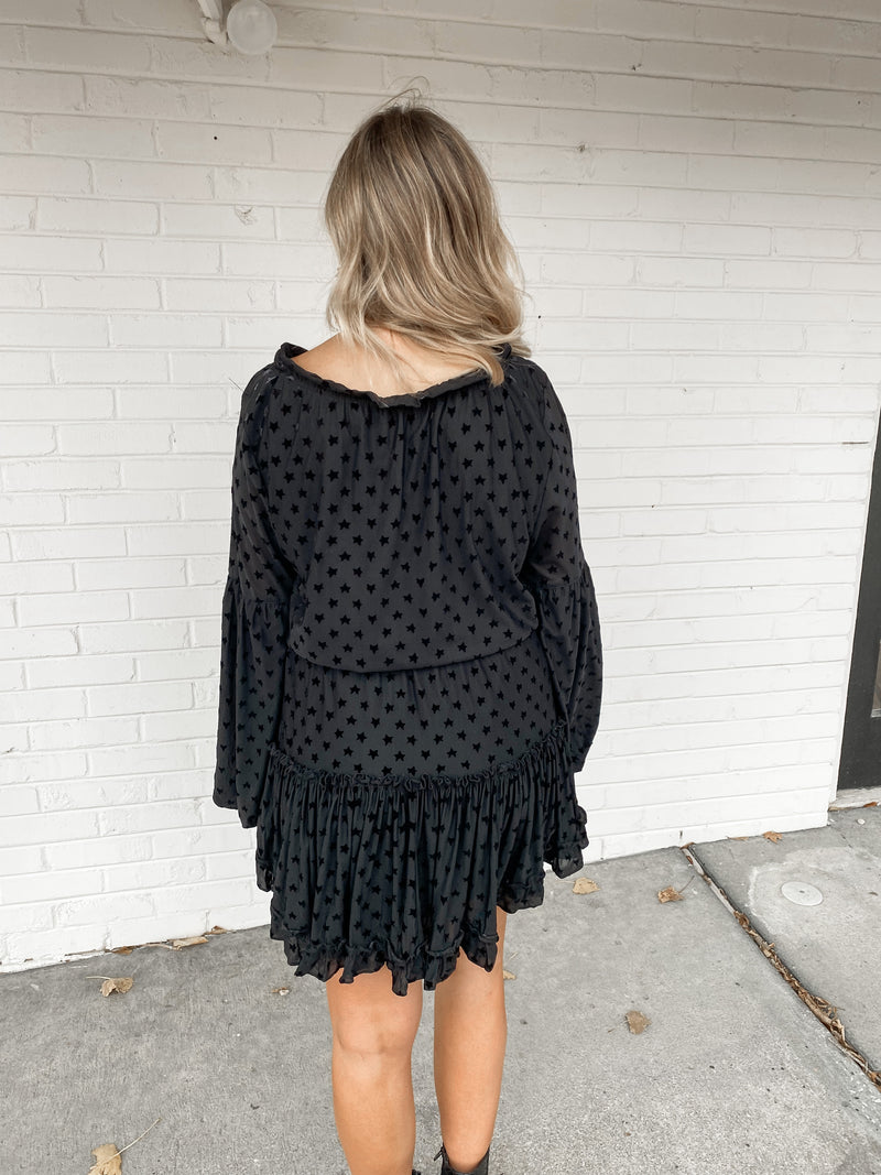 BuddyLove Zozo Elastic Waist Mini Dress - Cosmo