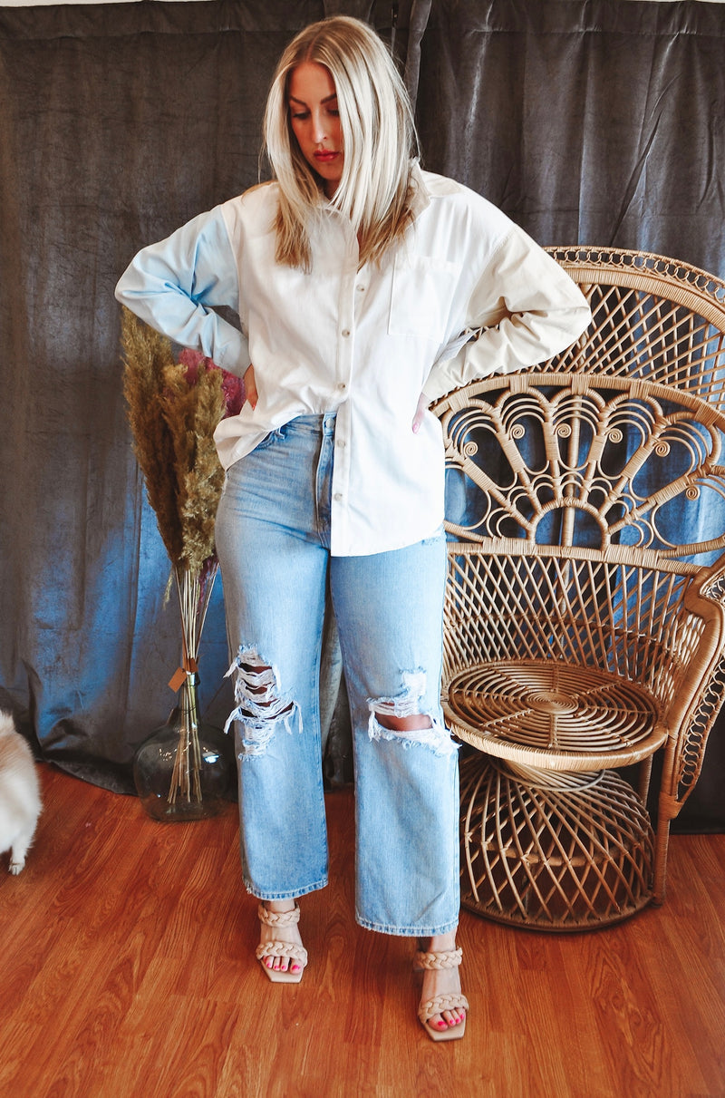 Out East Button Up