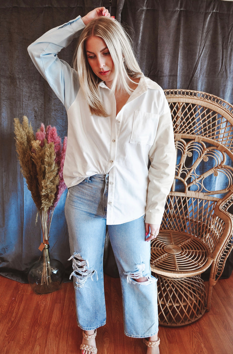 Out East Button Up