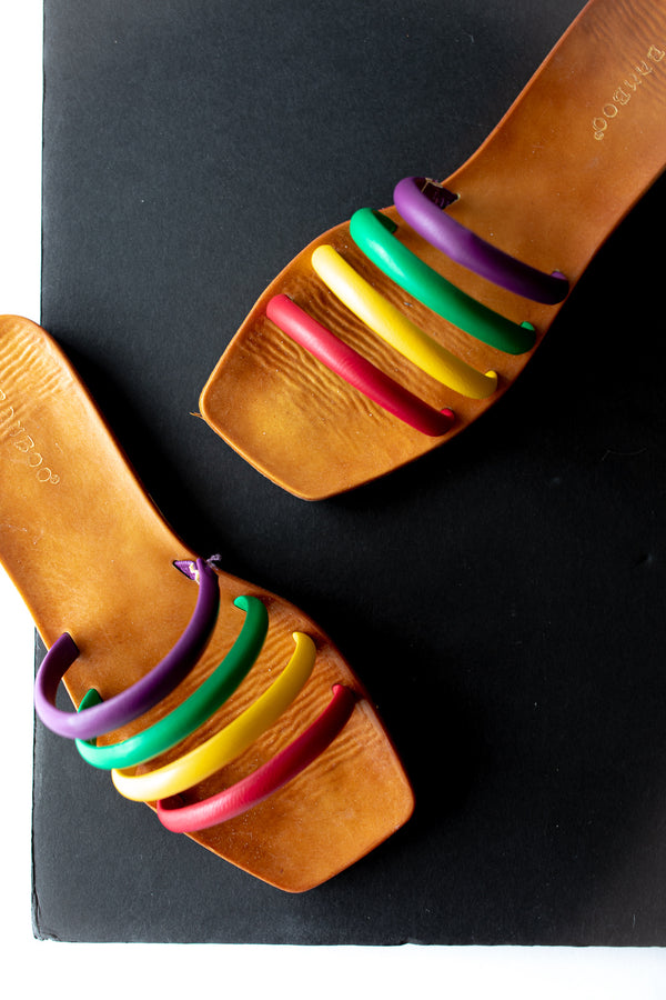 Summer Staple Sandal - Rainbow