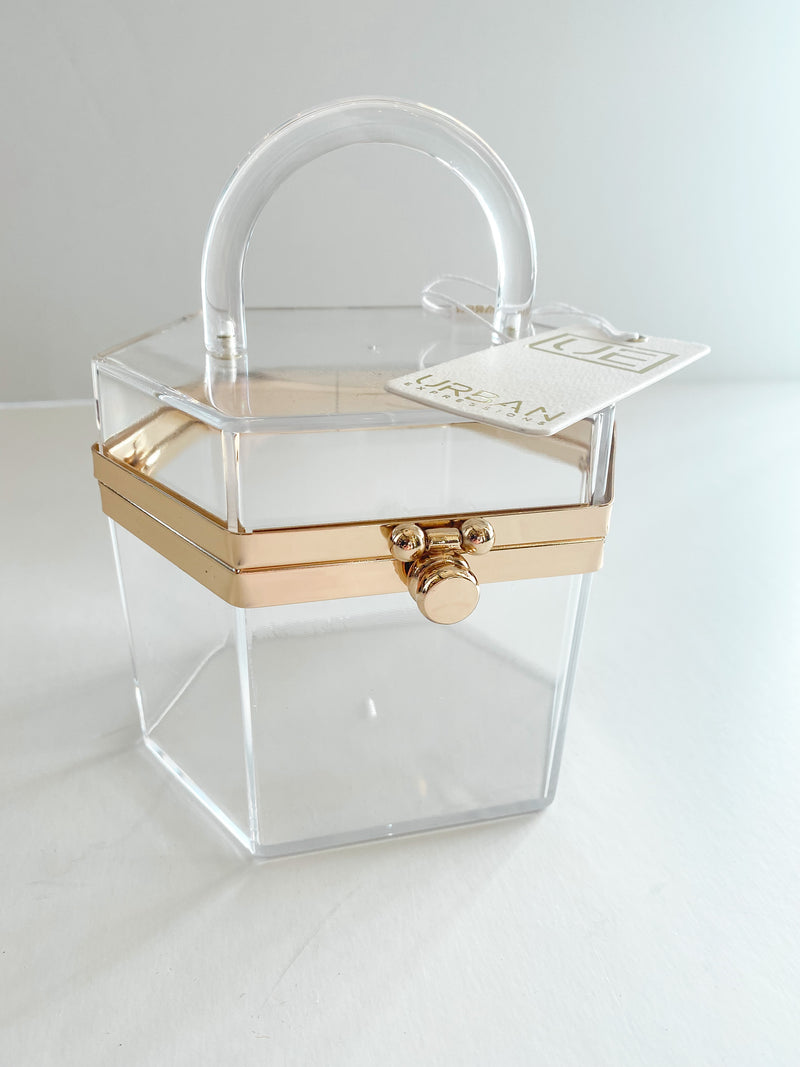 Clear Hexagon Bag