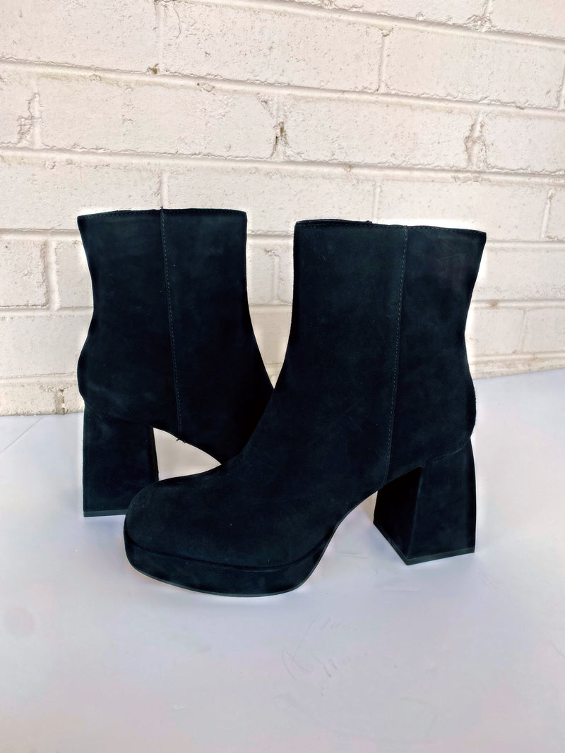 Dolce Vita Ulyses Boot in Black Suede
