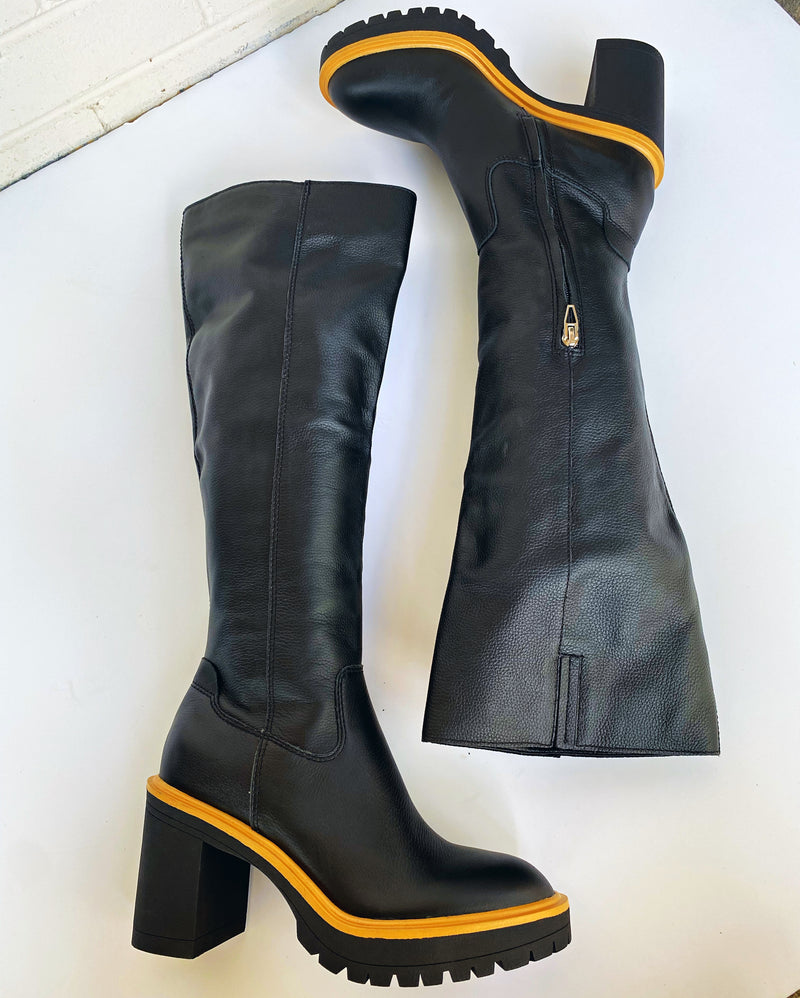 Dolce Vita Corry H20 Boots in Onyx Leather