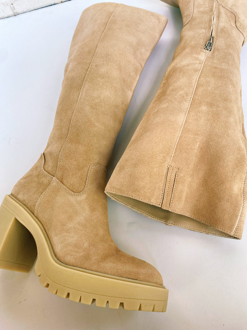 Dolce Vita Corry H20 Boots in Dune Suede