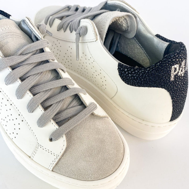P448 Thea Sneakers - White/Black - White - 39