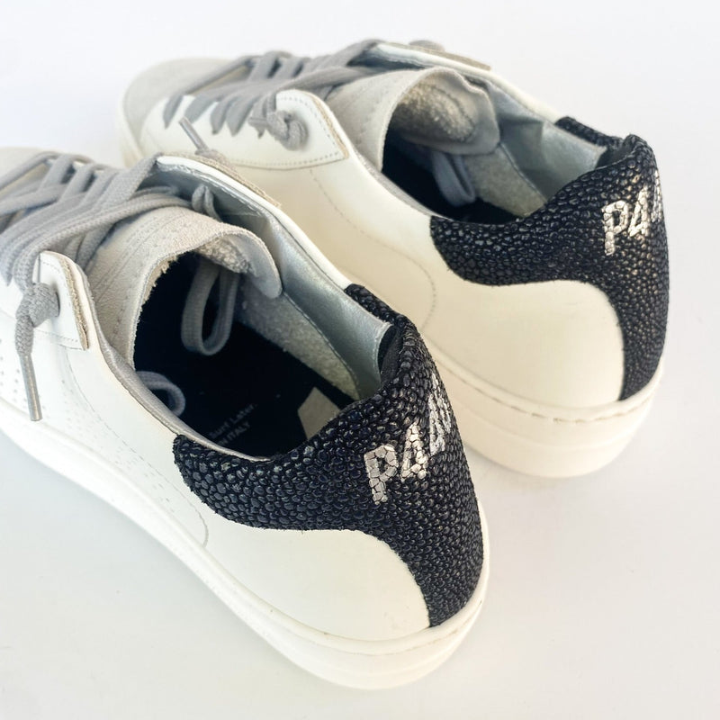 P448 Thea Sneaker. - White/Black