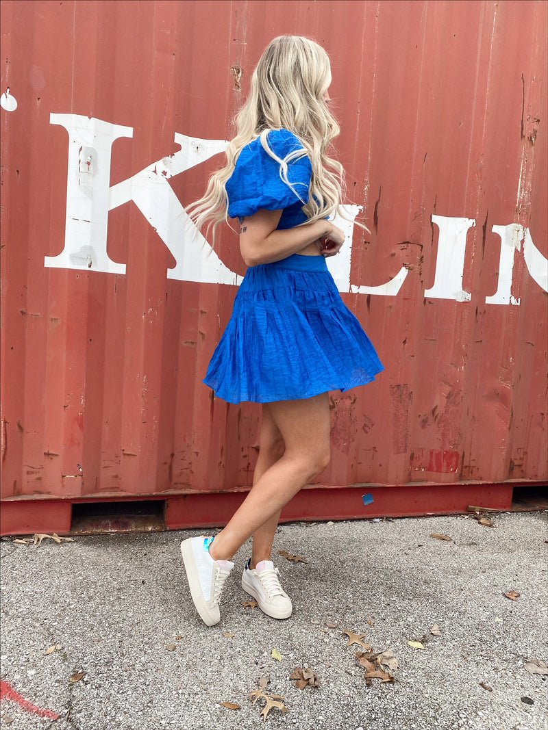 Buddylove Cutie Two-Piece Set - Royal Blue
