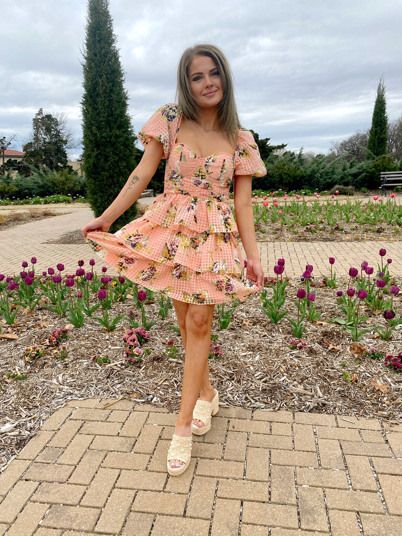 Buddylove Conner Short Dress - Irish Rose
