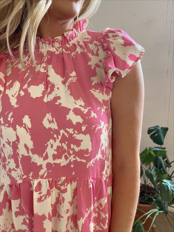 Pink Splatter Midi