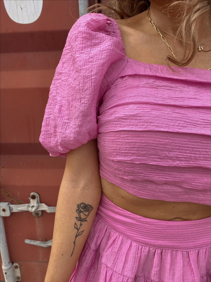 Buddylove Cutie Two-Piece Set - Bubblegum