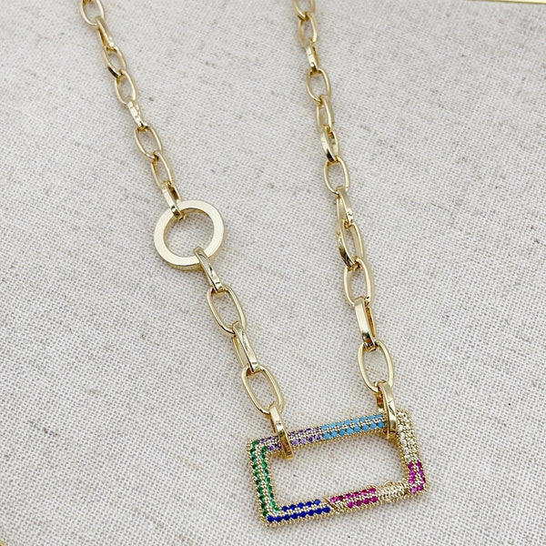Treasure Jewels Rainbow Tara Necklace